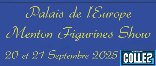 Salon de modélisme "Figurines Show" à Menton le 20 et 21 septembre 2025