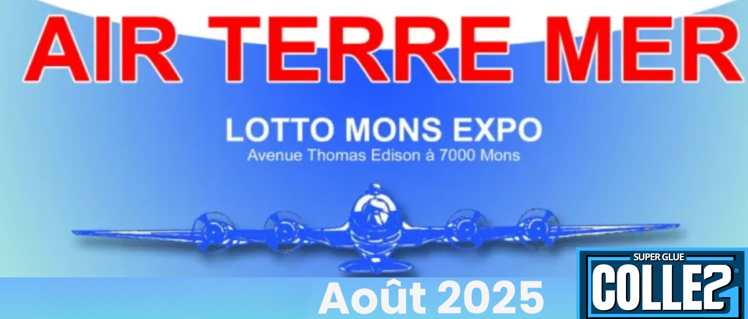 Salon du Modélisme Lotto Mons Expo à Mons en Août 2025