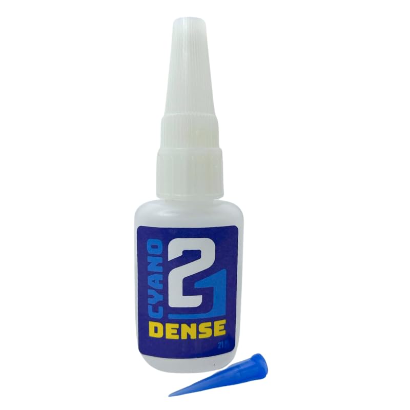 Super Glue Colle21 DENSE - Colle Cyanoacrylate 21 g. Colle épaisse pour le modélisme, colle épaisse pour bricolage.