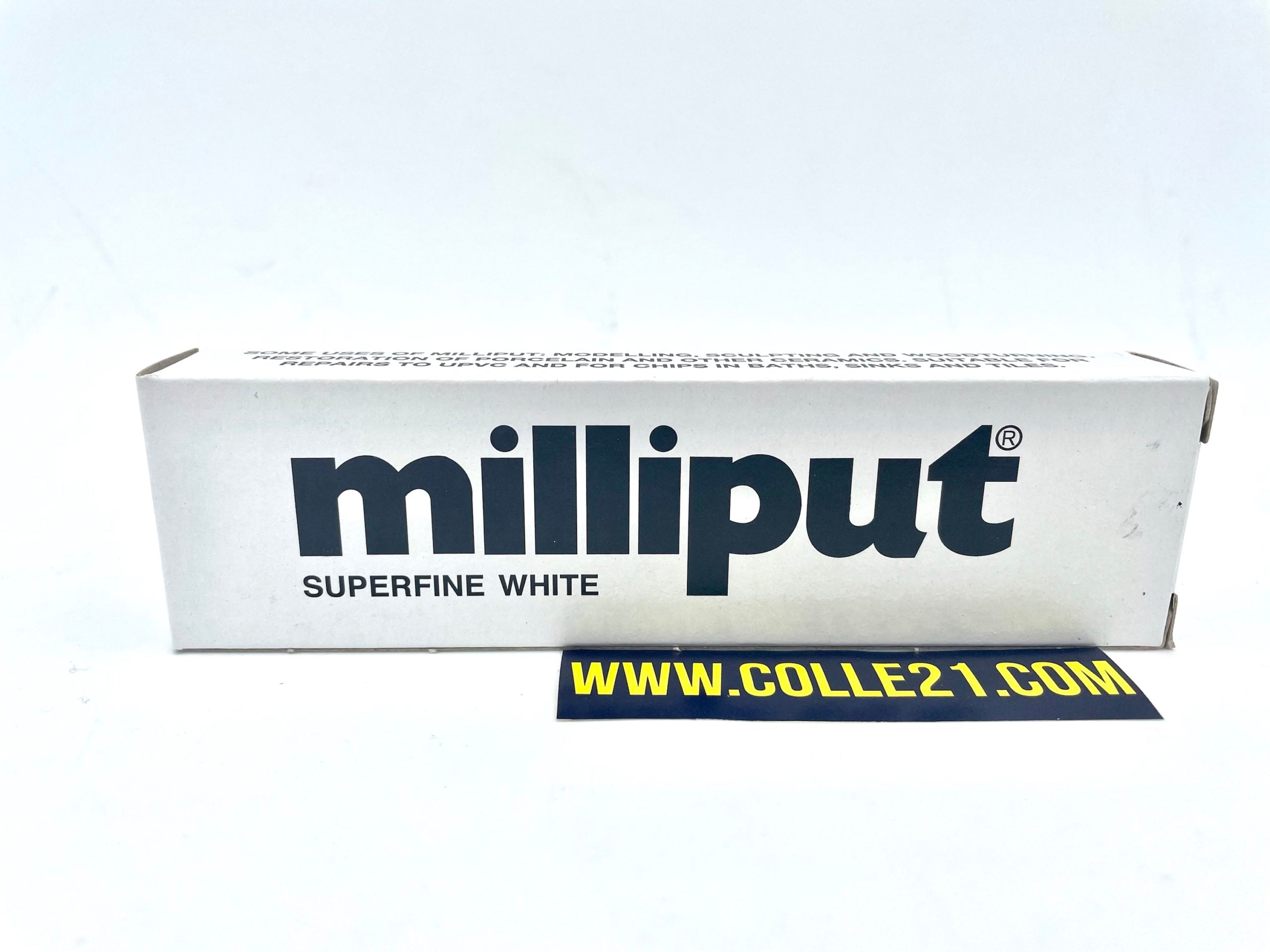 MILLIPUT: Two-component epoxy putty WHITE superfine 113gr / Mil03