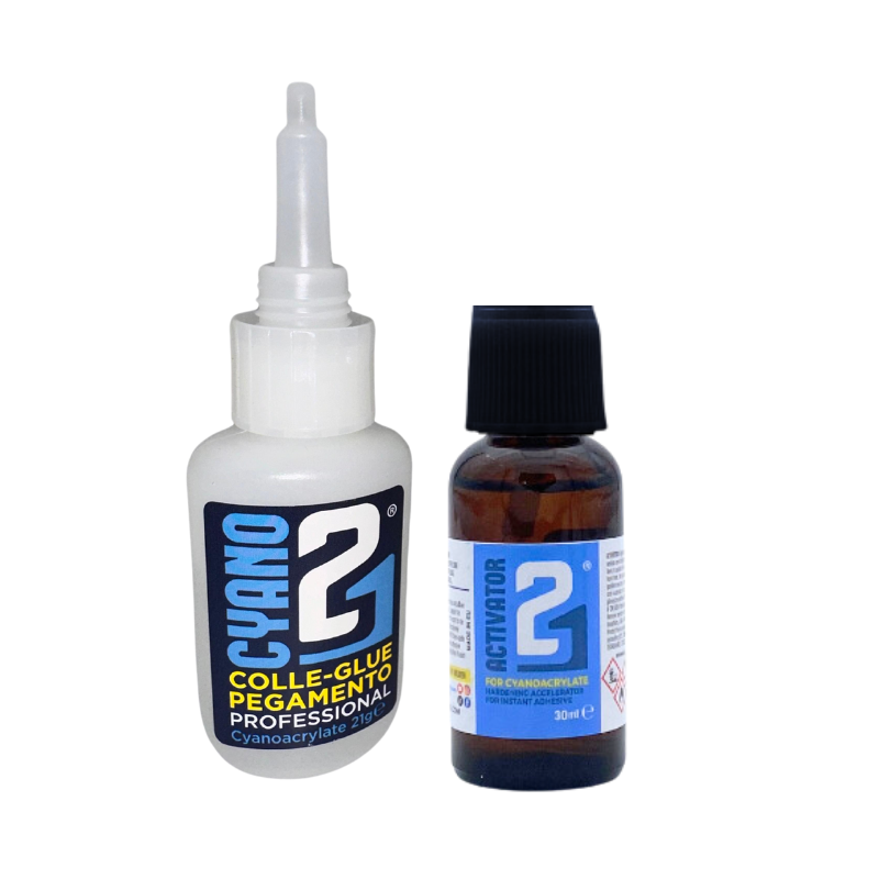 Kit de activación de pegamento de superpeglue  + activador 30 ml de líquida -polla para fabricación de modelos, pegamento para bricolaje, pegamento de cianoacrilato